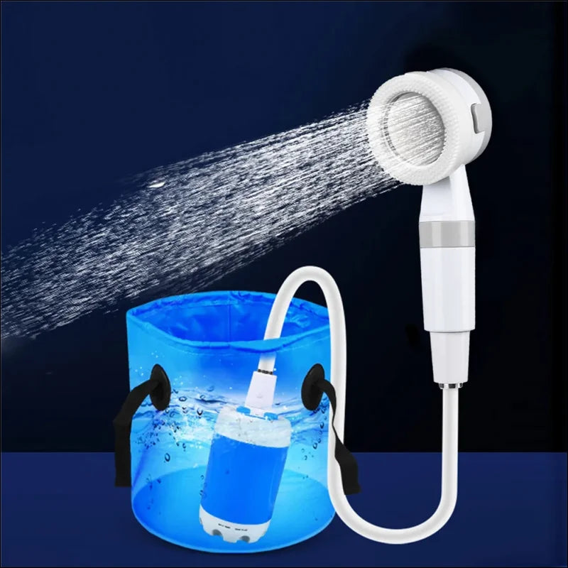 AquaFresh™ camping shower system - freedom and refreshment on the go