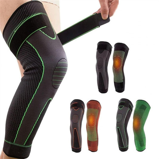 Self-heating knee brace: rapid pain relief