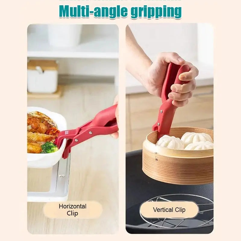 1 + 1 Free | Multifunctional anti-scalding bowl holder – secure hold & one-handed use