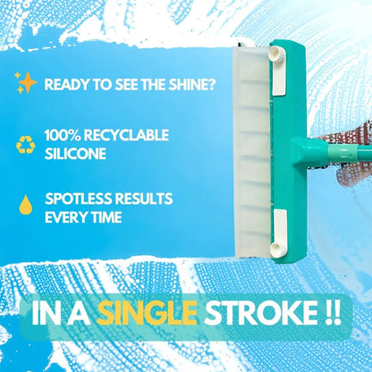AquaBLADE™ PureSwipe Pro | Recyclable Silicone Window Squeegee Kit