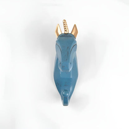 Contemporary Geometric Animal Head Wall Hook