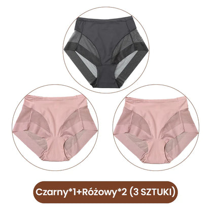 CurveHush™ |  Women's Seamless High-Waisted Shaping Panty Set