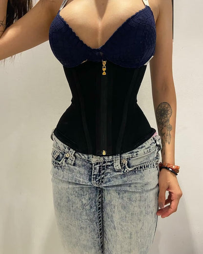Zip & Breasted Body Shaper Tank Top