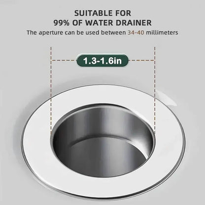Filter – Keep your sink clear with no plumber needed!