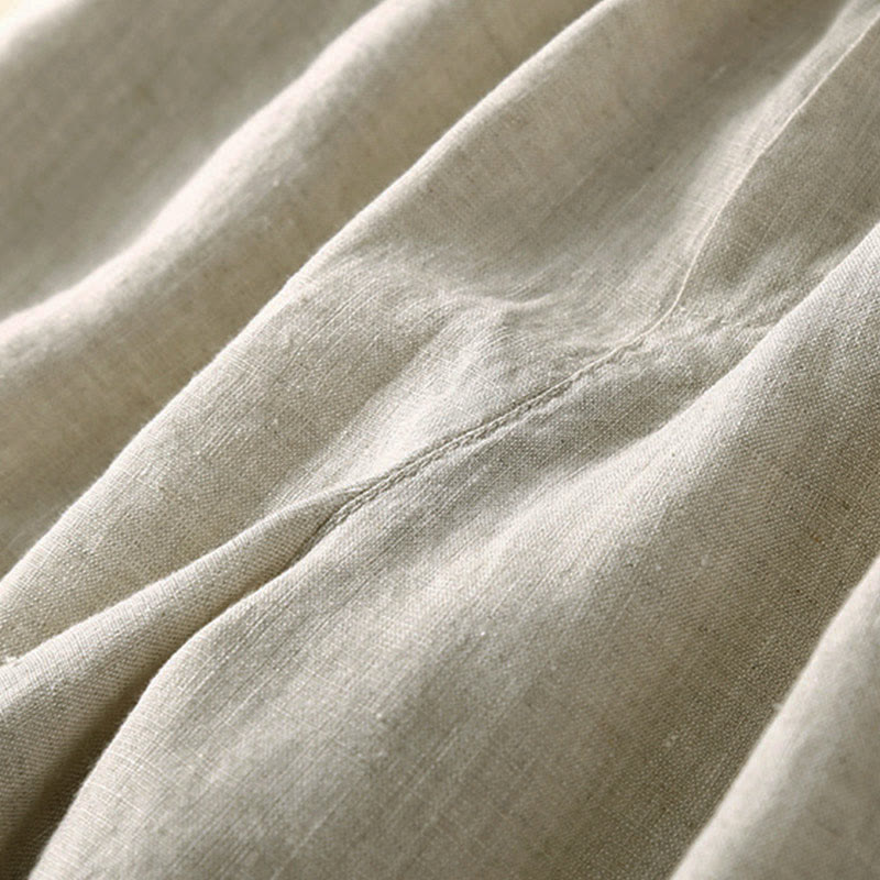 Relaxed Drawstring Shorts with Elegant Lace-Trimmed Hem