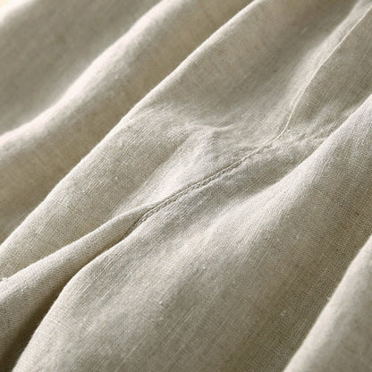 Relaxed Drawstring Shorts with Elegant Lace-Trimmed Hem