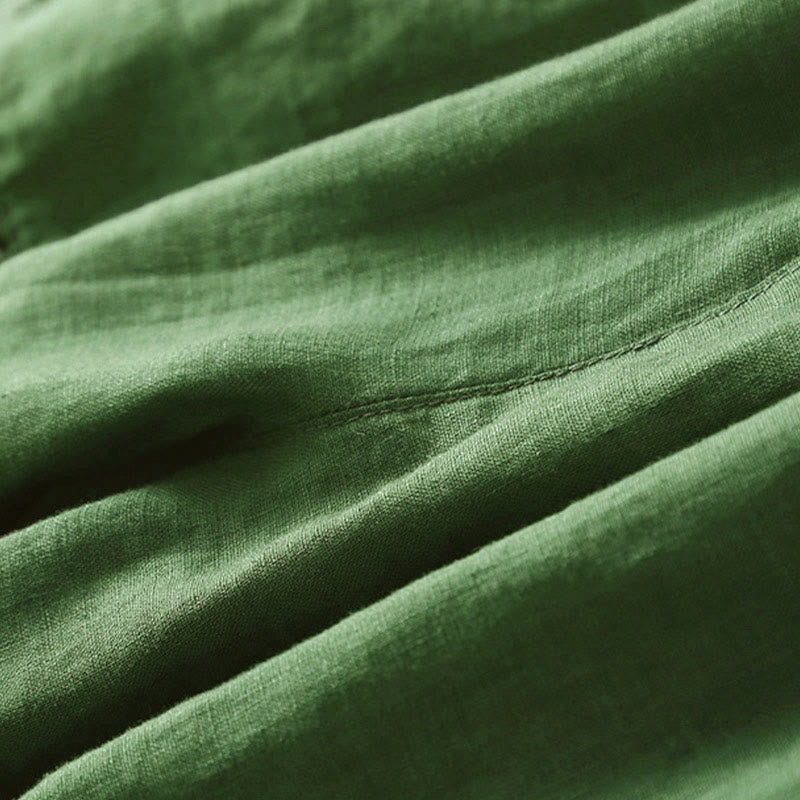 Relaxed Drawstring Shorts with Elegant Lace-Trimmed Hem