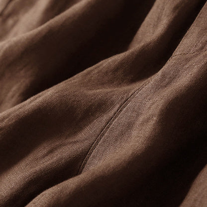 Relaxed Drawstring Shorts with Elegant Lace-Trimmed Hem