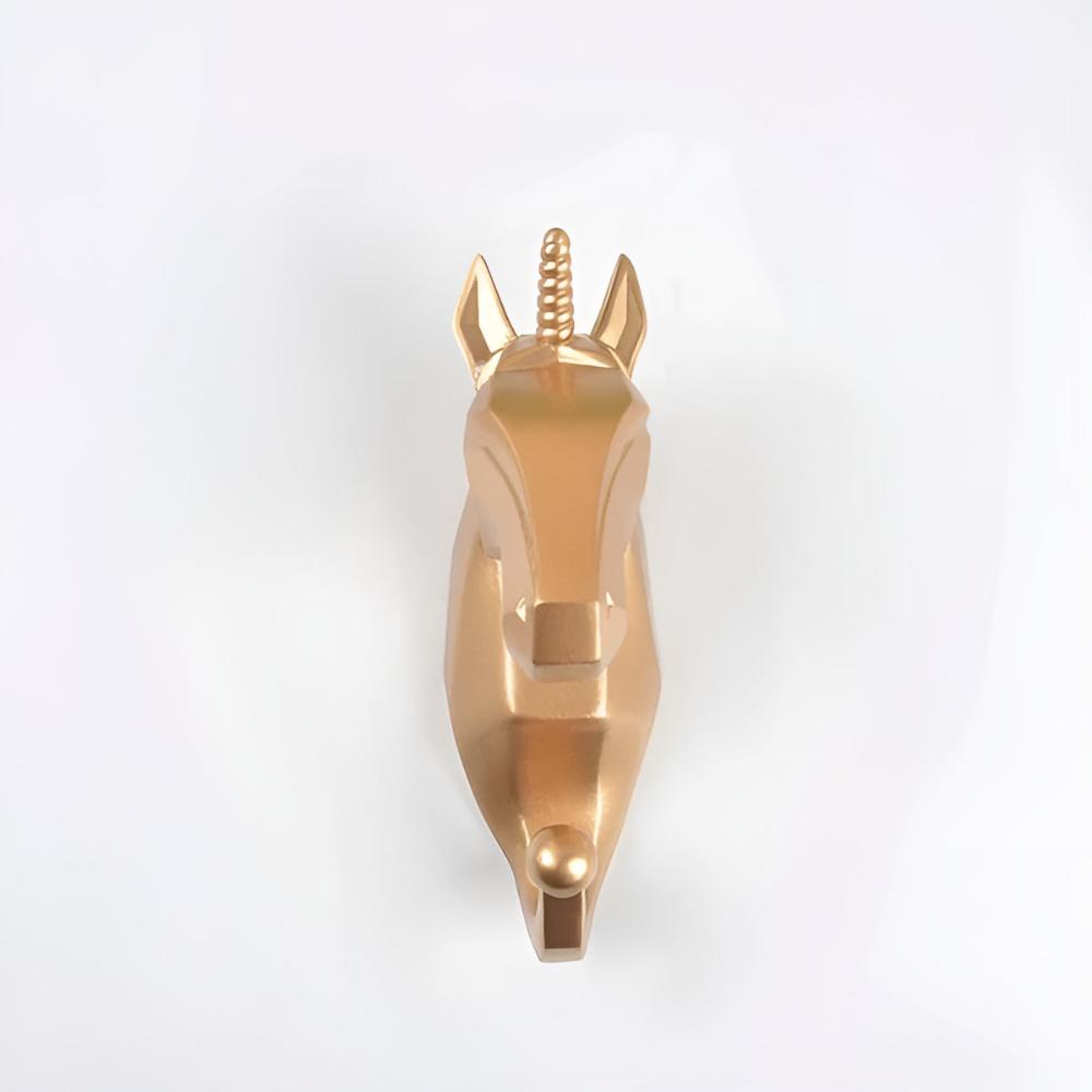 Contemporary Geometric Animal Head Wall Hook