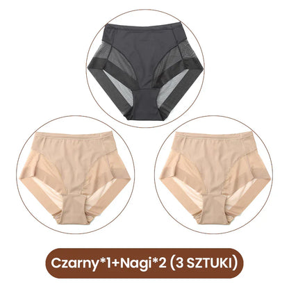 CurveHush™ |  Women's Seamless High-Waisted Shaping Panty Set