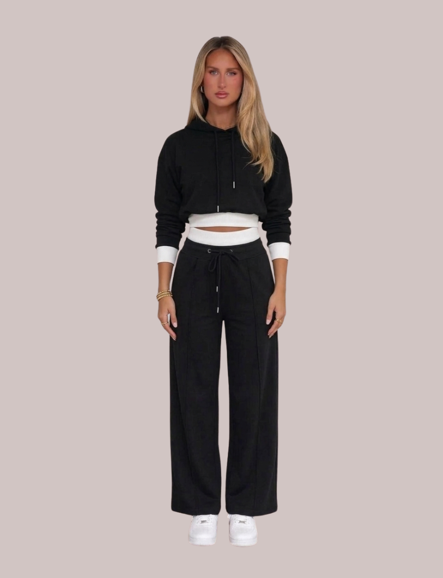 Alice Casual Hoodie Set | 2-Piece Tracksuit
