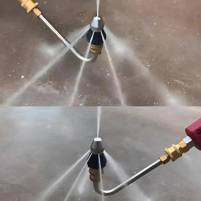 Dredge high-pressure cleaning nozzle – clear blockages in seconds!