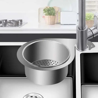 1+1 Free | Stainless Steel Swan Sink Drain Strainer Basket
