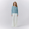 Isla Casual Fit Cardigan Sweater | Button Front Ribbed Sweater