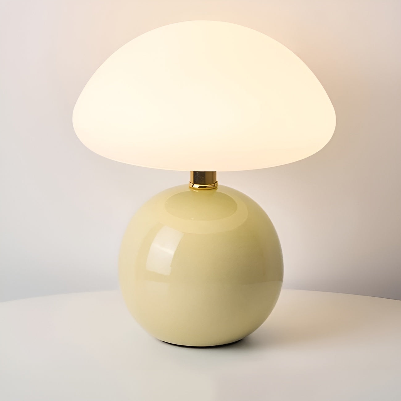 Modern Mushroom Ceramic Table Lamp