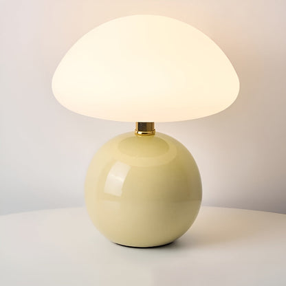 Modern Mushroom Ceramic Table Lamp