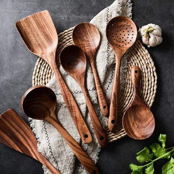 ChefRoot™ Teak Utensils