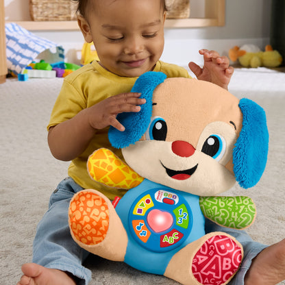 Fisher-Price – Laugh & Learn – Puppy with Progressive Learning – Musical Plush