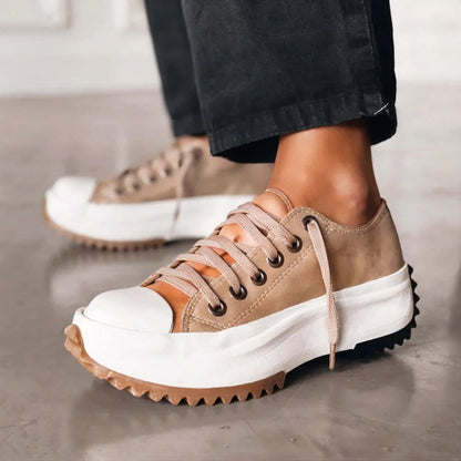 Isla Platform Sneakers | Lace-Up Platform Sole Sneakers