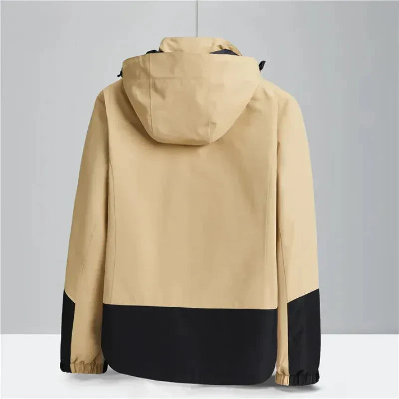 Theodore Relaxed Fit 2 Piece Set Jacket | Hooded Pockets Outdoor 2 Piece Set Jacket