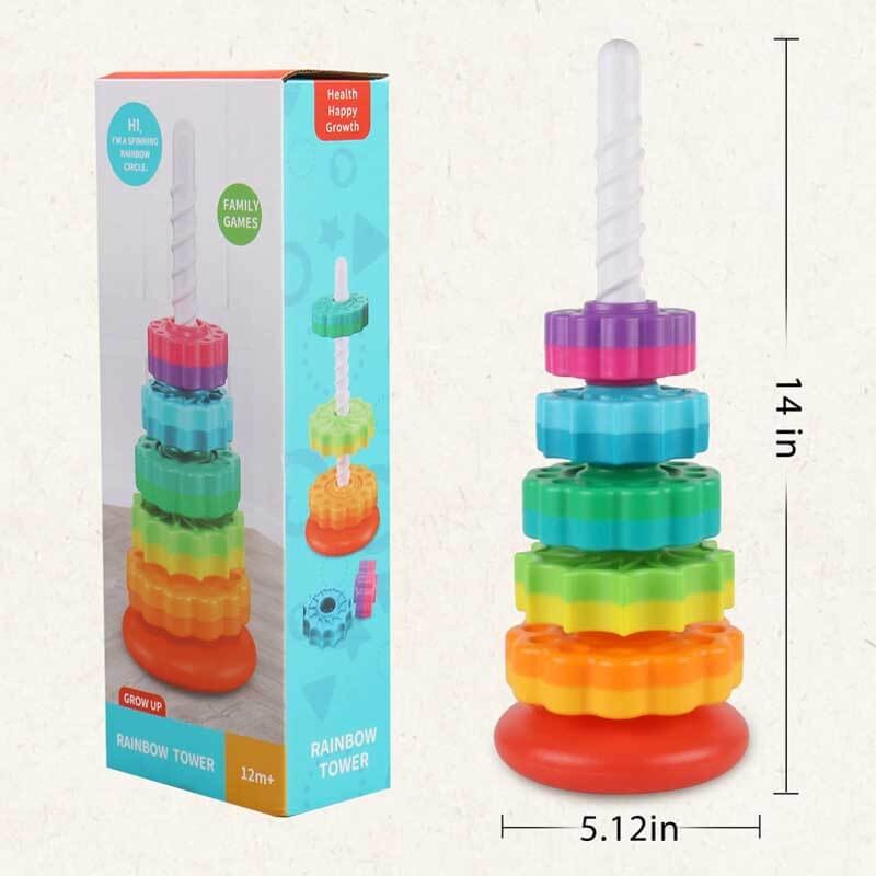 Rainbow Stacking Toys