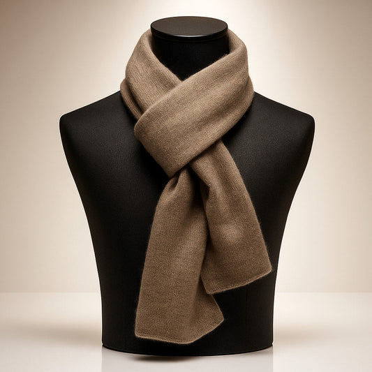 Harry Knit Mid-Length Scarf | Solid Casual Wear Scarf