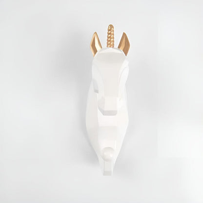 Contemporary Geometric Animal Head Wall Hook