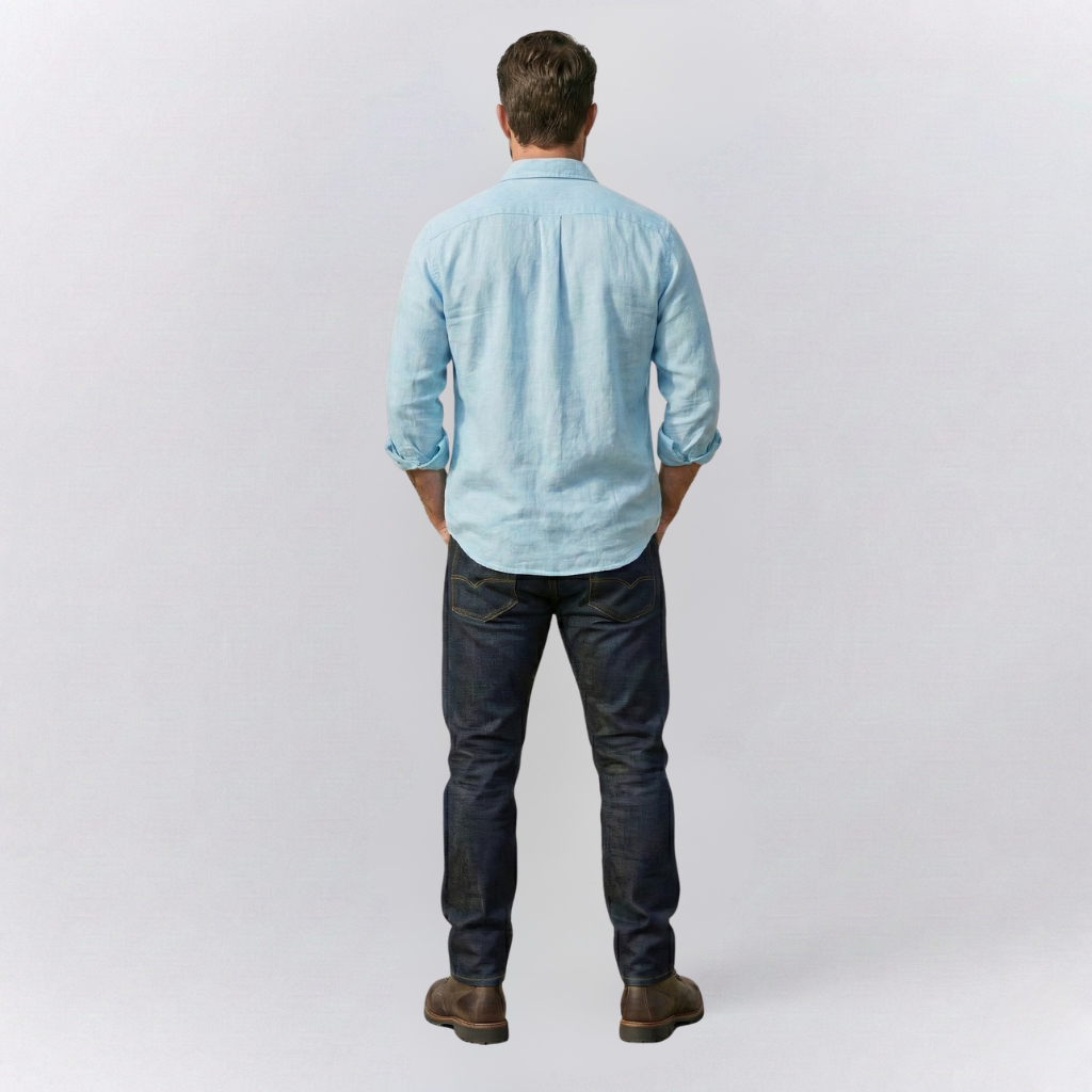 Lincoln Relaxed Button-Down Shirt with Chest Pockets