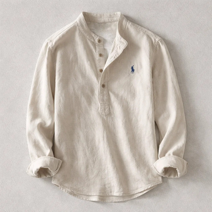 Osaka Henley Shirt | Casual Lightweight Cotton