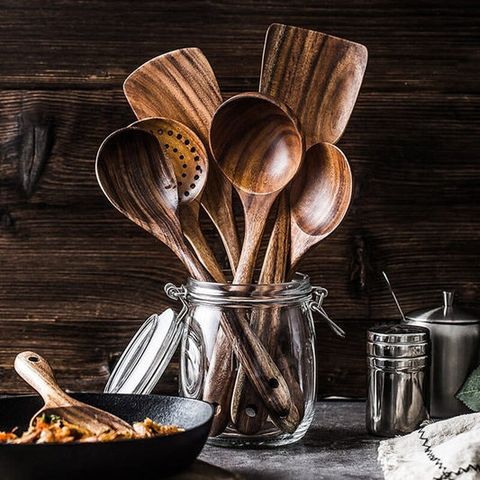 ChefRoot™ Teak Utensils