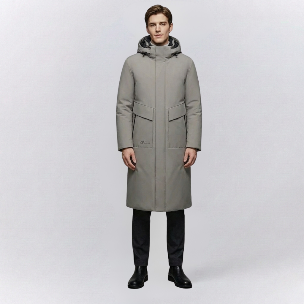 Roma Modern Down Trench Coat