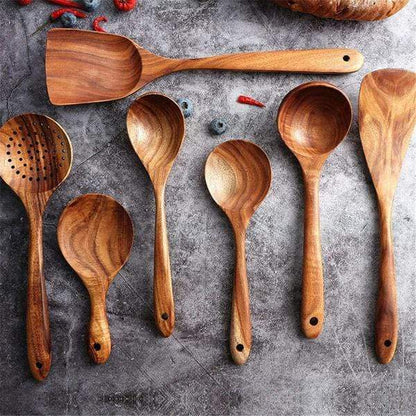 ChefRoot™ Teak Utensils