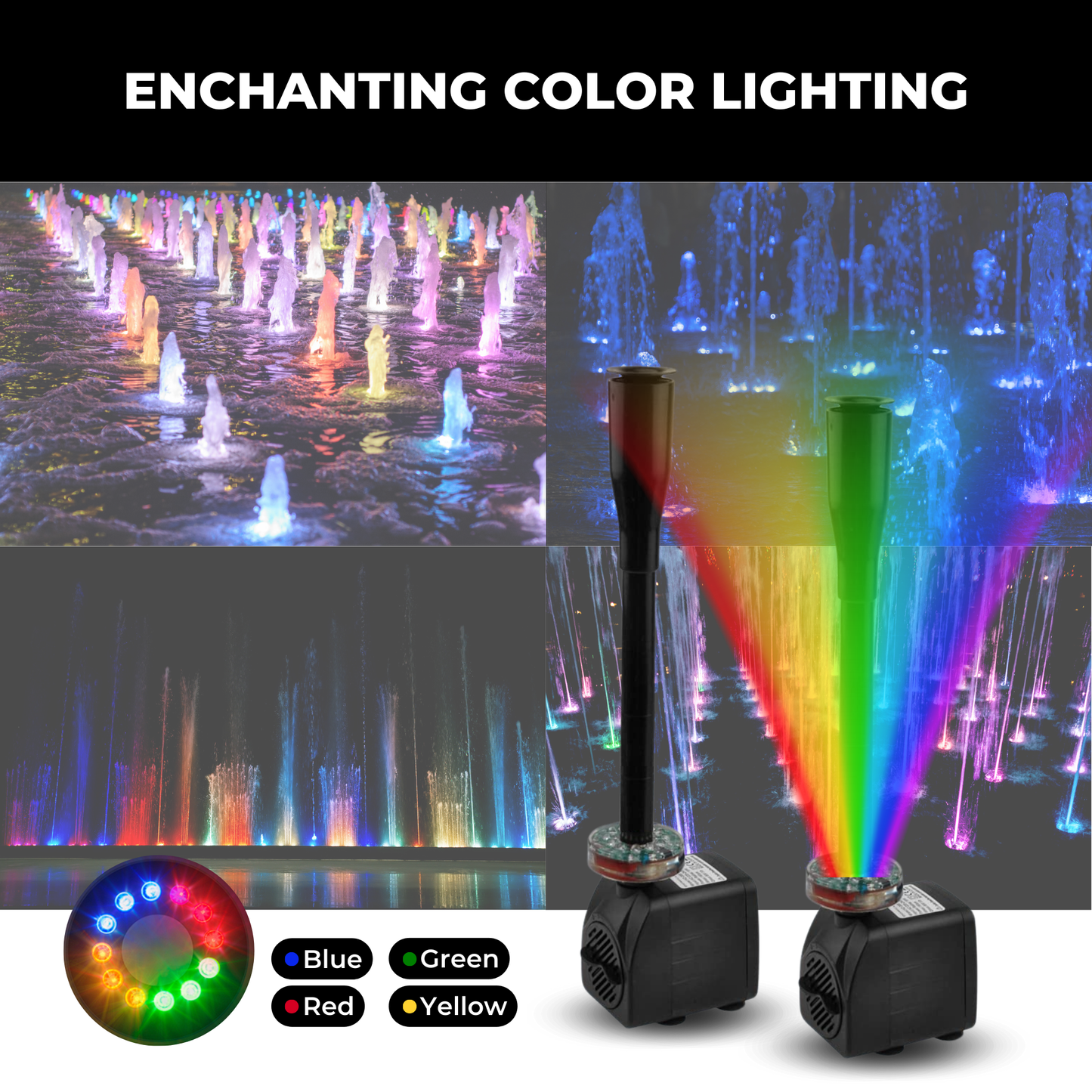 SolarFlow™ Sun | Powered Fountain Tranquility