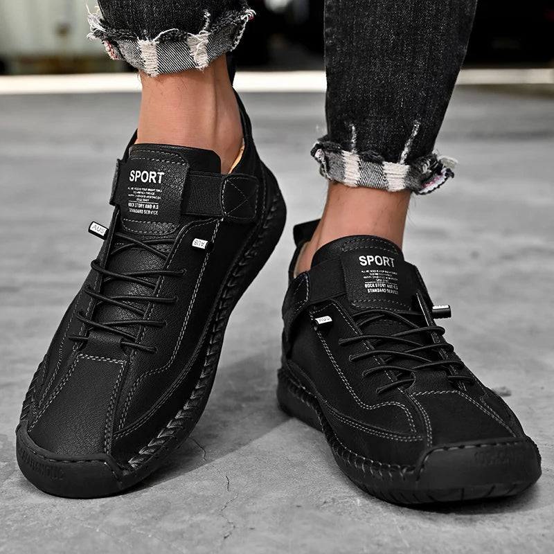 Jack Comfort Fit Casual Shoes | Solid Lace-Up Casual Shoes