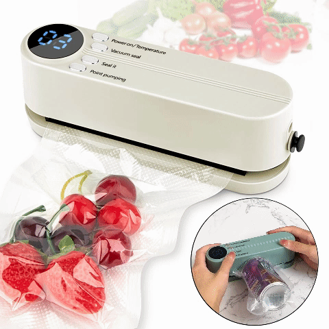 3-in-1 cordless mini vacuum sealer – keep food fresh & more