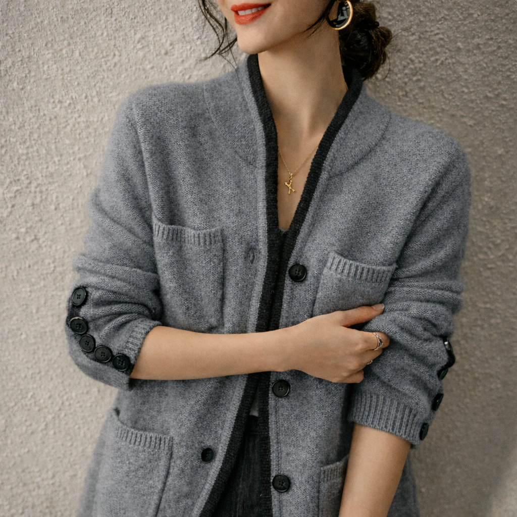 Hailey Soft- Knit Cardigan