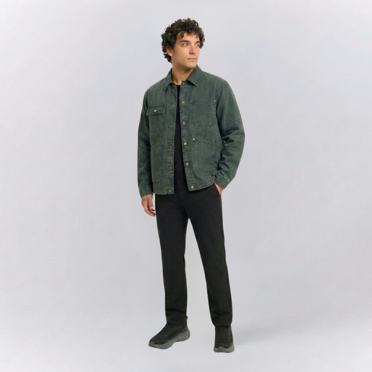 Forge Vintage Fade Oversized Jacket