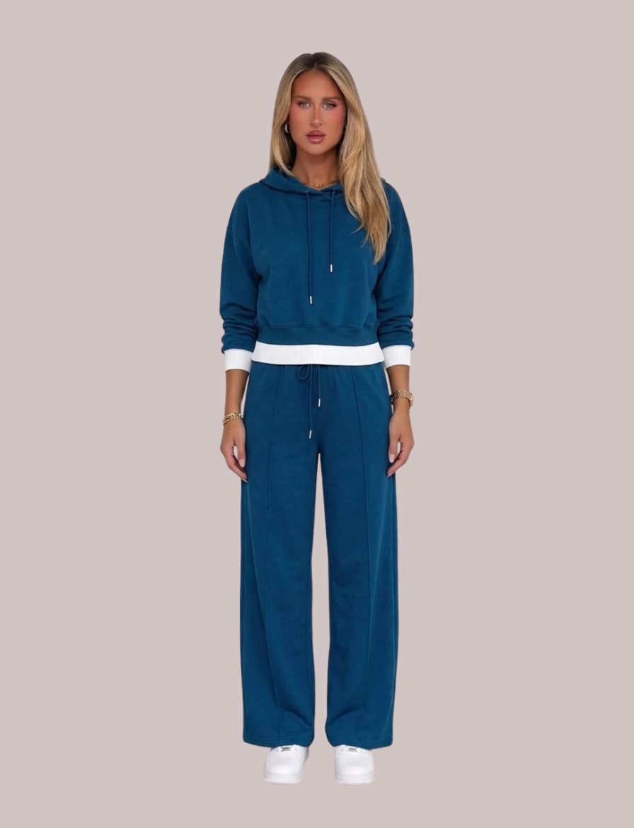 Alice Casual Hoodie Set | 2-Piece Tracksuit