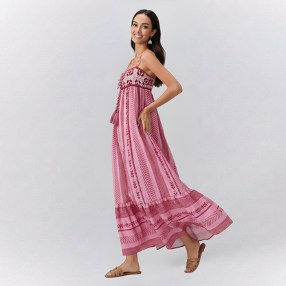 Marisol Maxi Pink Sundress