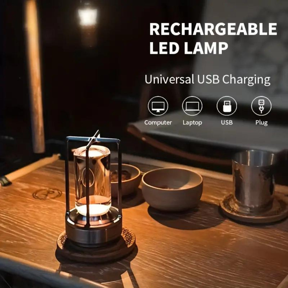 Nordic Touch-Control Table Lantern