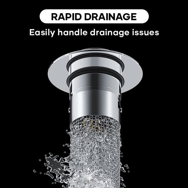 Filter – Keep your sink clear with no plumber needed!