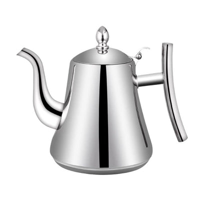 Modern Stainless Steel Teapot with Infuser