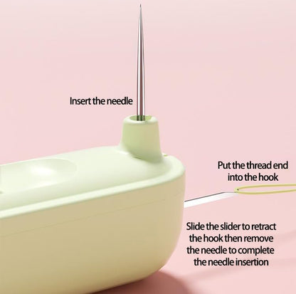 1+1 Free | Needle Threader & Seam Trimmer – Compact, Safe & Fast