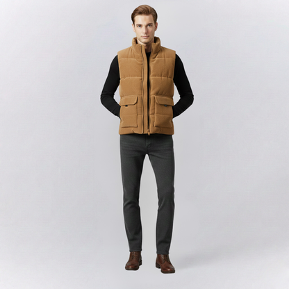 Corduroy Ribbed Vest