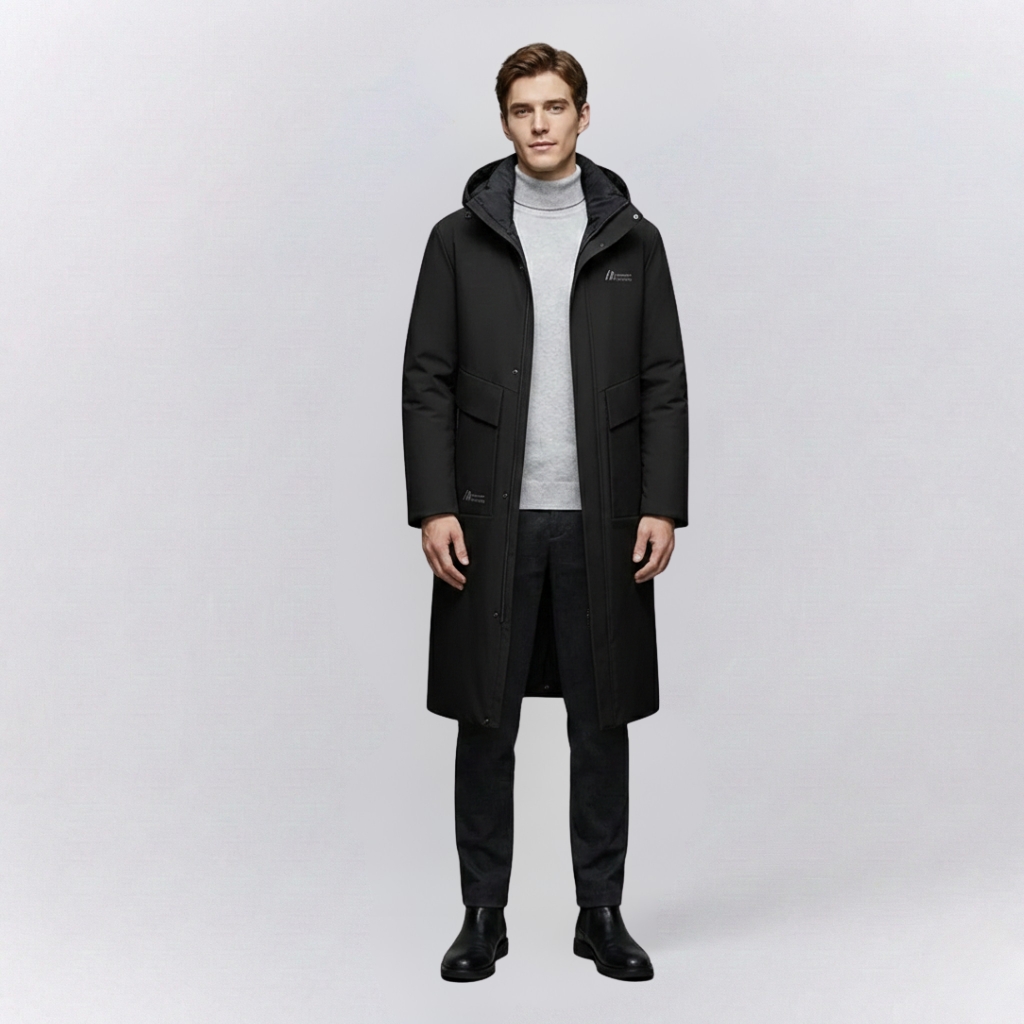 Roma Modern Down Trench Coat