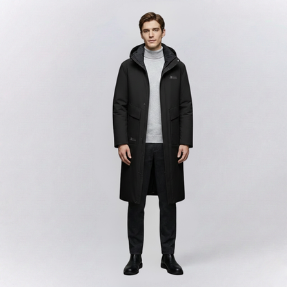 Roma Modern Down Trench Coat