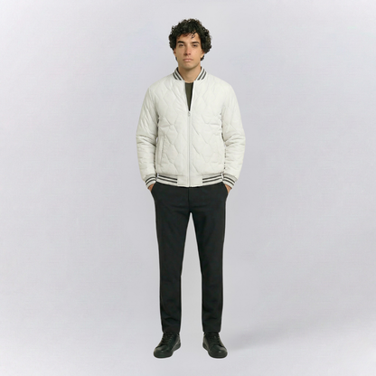Quilted Varsity Multicolor Jacket