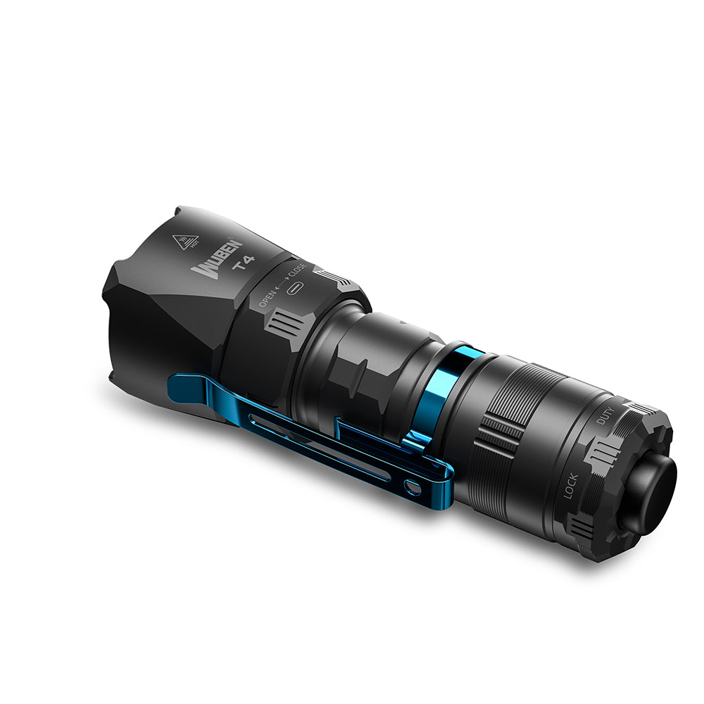 Wuben T4 NightStrike™ | Portable Tactical Flashlight