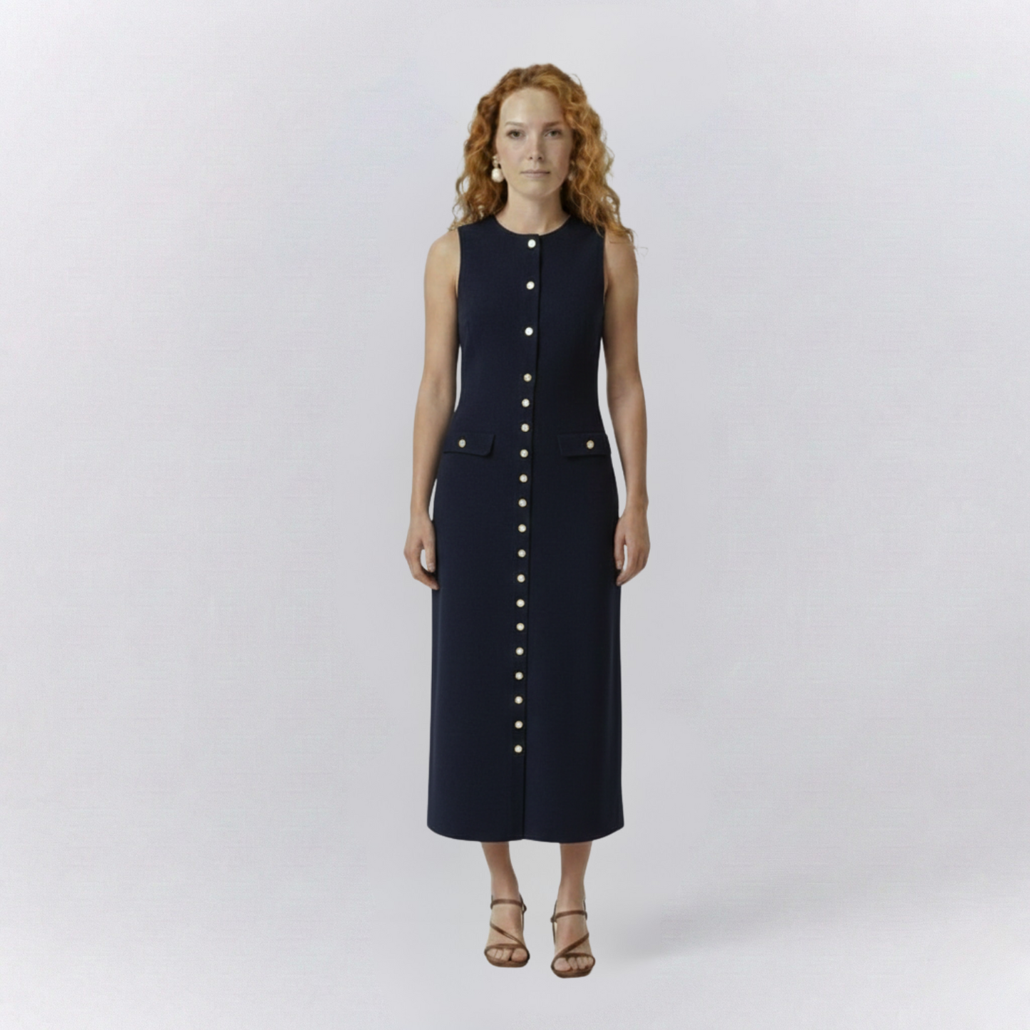 Valentina - A-line Knitted Dress