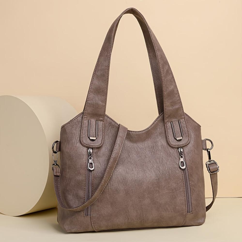 Venice Notte Vegan Handbag | Slouchy Chic Modern-Inspired Shoulder Bag